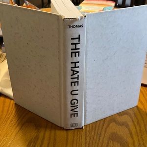 pre-loved hardcover The Hate U Give by Angie Thomas. In great condition.